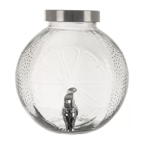 Láhev sklo/kov+kohoutek Citrus 5,4 l