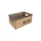 Bedýnka dřevo/kov Bistro 20x13x8,8 cm