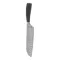 Nůž kuchyňský damašková ocel/pakka santoku 18,5 cm
