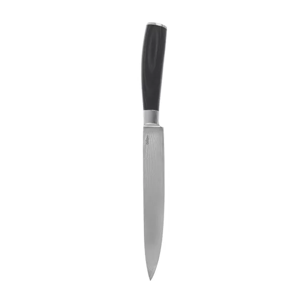 Nůž kuchyňský damašková ocel/pakka 15,5 cm