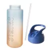 Láhev tritan uzávěr Moly blue-orange 1 l