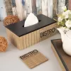 Box dřevo na papírové kapesníky Bistro, náhrada 811274