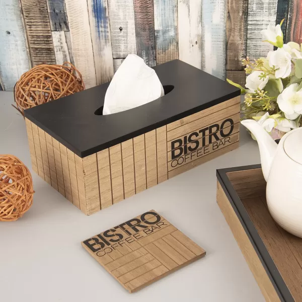 Box dřevo na papírové kapesníky Bistro, náhrada 811274