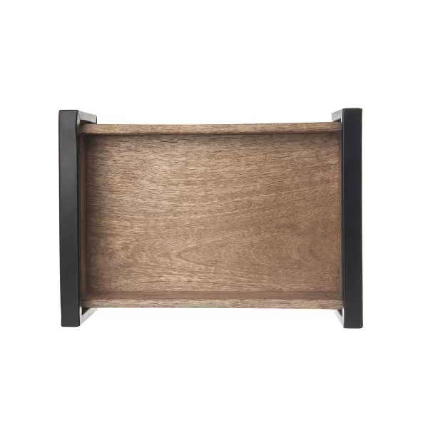 Tác dřevo/kov MANGO 31x22 cm malý