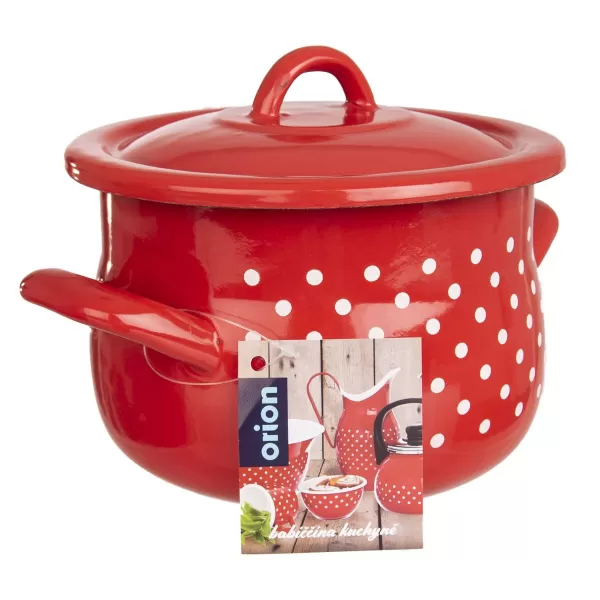 Hrnec smalt TEČKA 2,3 l poklice, náhr. 113357