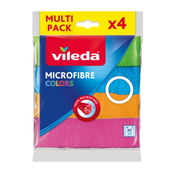 VILEDA Mikrohadřík COLOR 4ks