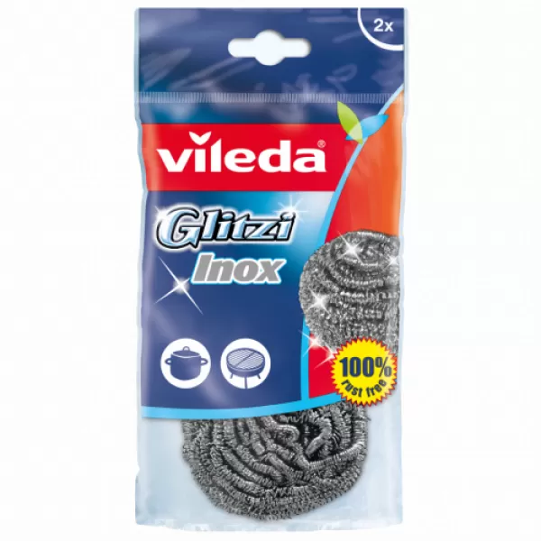 VILEDA Drátěnka Inox 2ks