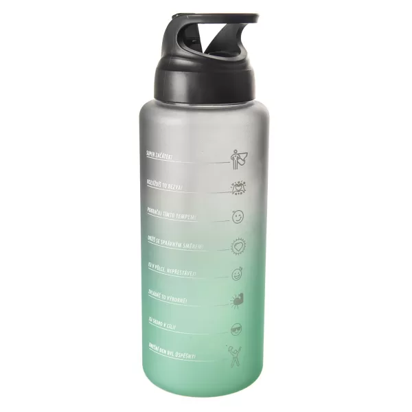 Láhev tritan uzávěr Moly dark 1 l