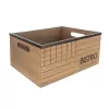 Bedýnka dřevo/kov Bistro 29,5x22x13,5 cm