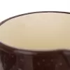 Hrnek smalt BROWN 1,2 l, pr. 12 cm rukojeť