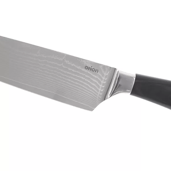 Nůž kuchyňský damašková ocel/pakka 20,5 cm