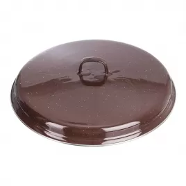 Poklice smalt BROWN Lem pr. 37,5 cm