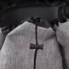 Taška polyester/kov nákupní na kolečkách Styl šedá