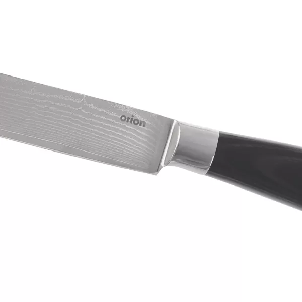 Nůž kuchyňský damašková ocel/pakka 15,5 cm
