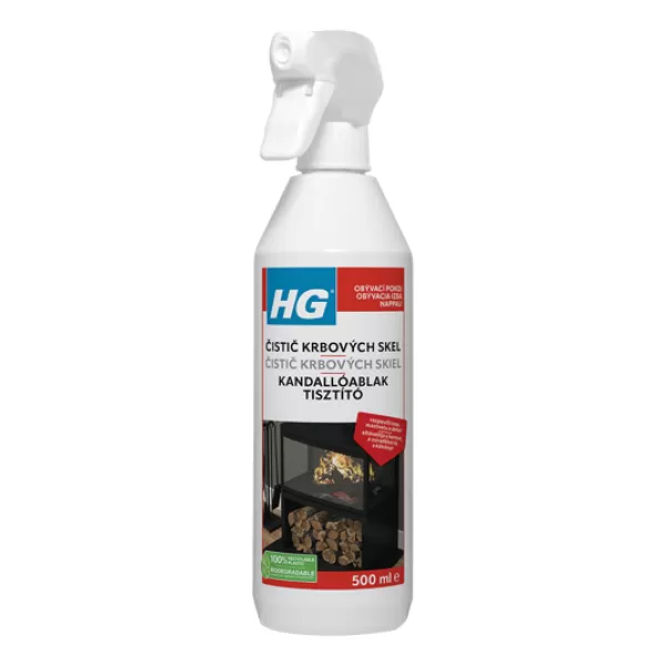 HG431 Čistič skleněných dvířek krbu a kamen 500ml