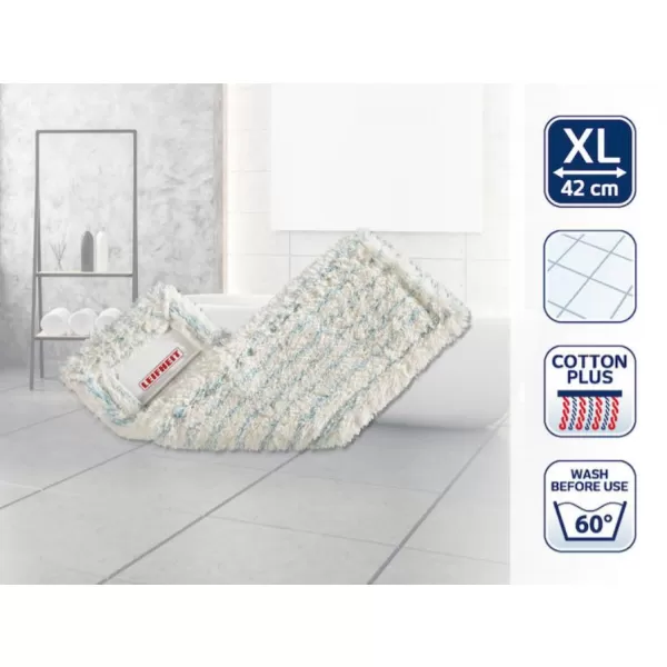 Náhradní návlek PROFI XL COTTON PLUS k mopu PROFI, 42 cm LEIFHEIT 55117