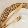 Příbory nerez Gold 24 ks