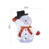 EMOS 40LED SNOWMAN IP44 CW DCFC18 sněhulák