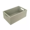 Bedýnka dřevo 26x16x11 cm sv. zelená