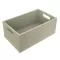 Bedýnka dřevo 36x26x15 cm sv. zelená