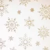 Ubrus-běhoun polyester VLOČKA 200x36,5 cm mix zlatá