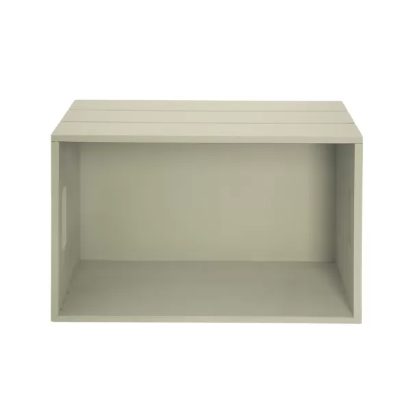 Bedýnka dřevo 26x16x11 cm sv. zelená