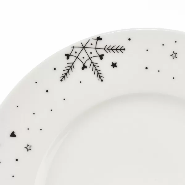 Talíř porc. dezertní VLOČKA pr. 20 cm CZ