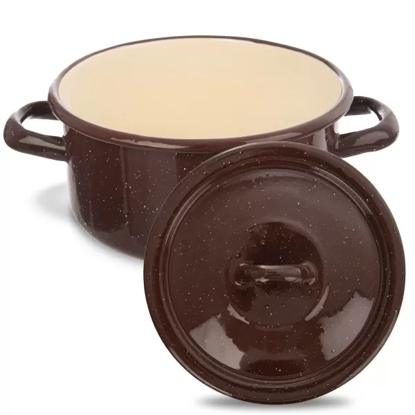 Poklice smalt BROWN pr. 16 cm TM3