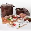 Poklice smalt BROWN Lem pr. 41,5 cm