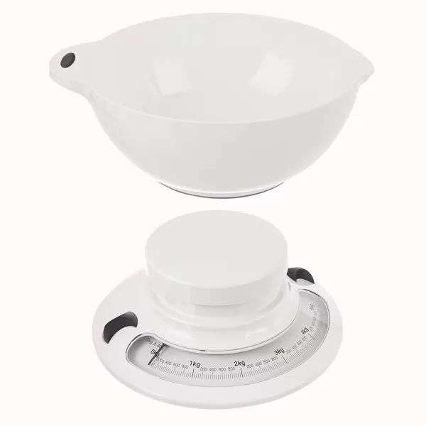 Váha kuch. mech. UH 5 kg+miska 2,7 l bílá