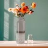 Váza kamenina pr. 8,5 cm, v. 25 cm mix