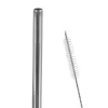 Brčko nerez nápoj. smoothie 4 ks 21,5 cm+kartáček