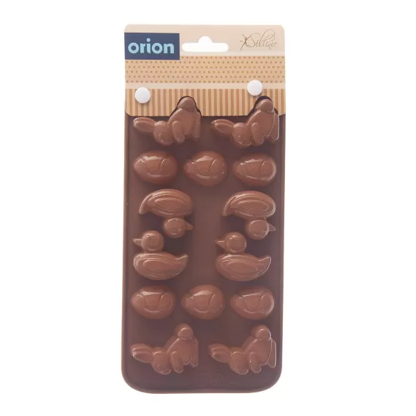 Forma silikon Velikonoce 14 hnědá