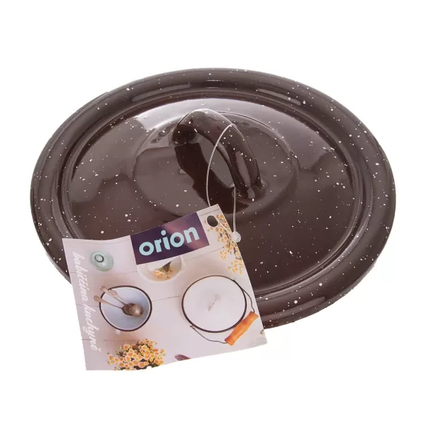 Poklice smalt BROWN pr. 16 cm TM3