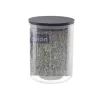 Dóza borosil. sklo/bambus 0,67 l kulatá