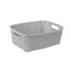 Košík UH RATAN Hobby 26x19x9 cm šedá