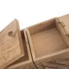 Kazeta na šití dřevo MANGO rozkládací 30,5x20x21 cm