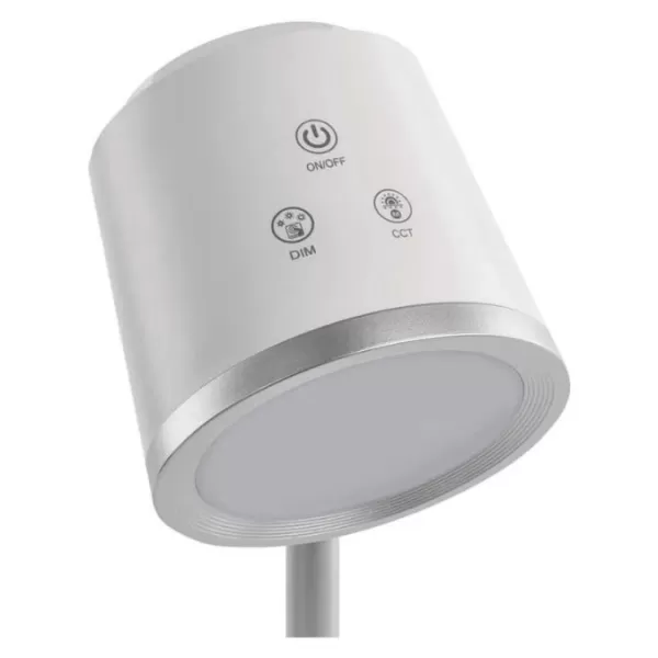 EMOS Lampa stolní LED ABBIE bílá Z7636W