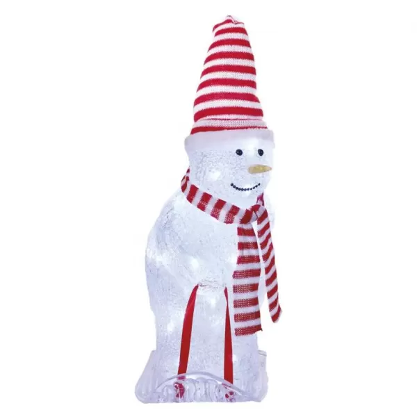 EMOS 40LED XMAS SNOWMAN IP44 CW DCFC19