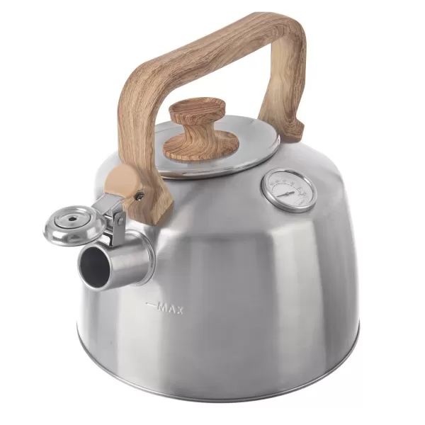 Čajník nerez píšť. s teploměrem 3,2 l