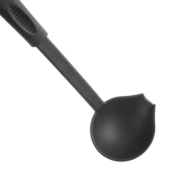 Naběračka termoplast PBT s výlevkou BLACKLINE 29 cm, pr. 8,5 cm