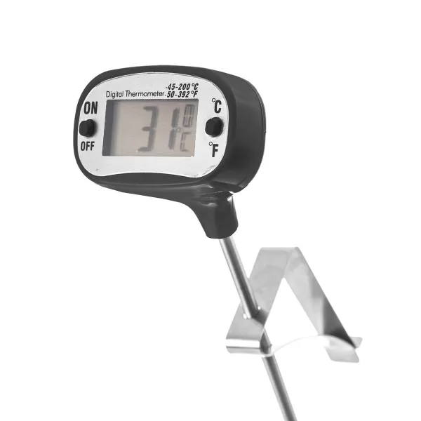 Teploměr kuch. nerez/UH univerzální digitální 17 cm
