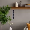 Teploměr dřevo univerzální 20 cm černá