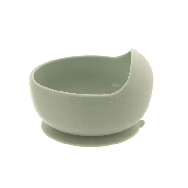 Miska silikon s přísavkou pr. 12 cm zelená
