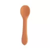Lžička silikon/nylon dětská 1 ks oranžová