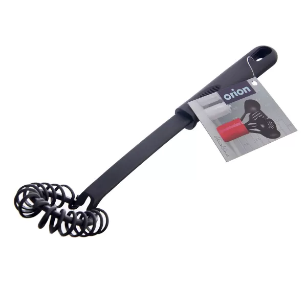 Metla šlehací termoplast PBT BLACKLINE zkosená 28 cm