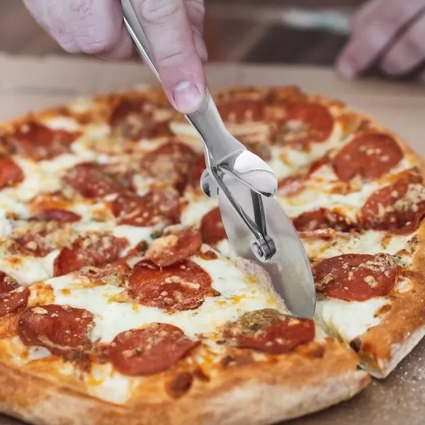 Kráječ na pizzu pochrom. kov LUXY