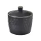 Cukřenka kamenina s víkem TEA TIME pr. 10 cm