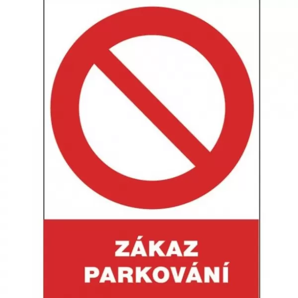 Tabulka bezpečnostní - Zákaz parkování 12142