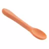 Lžička silikon/nylon dětská 1 ks oranžová